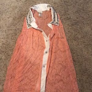 Sleeve less tank top